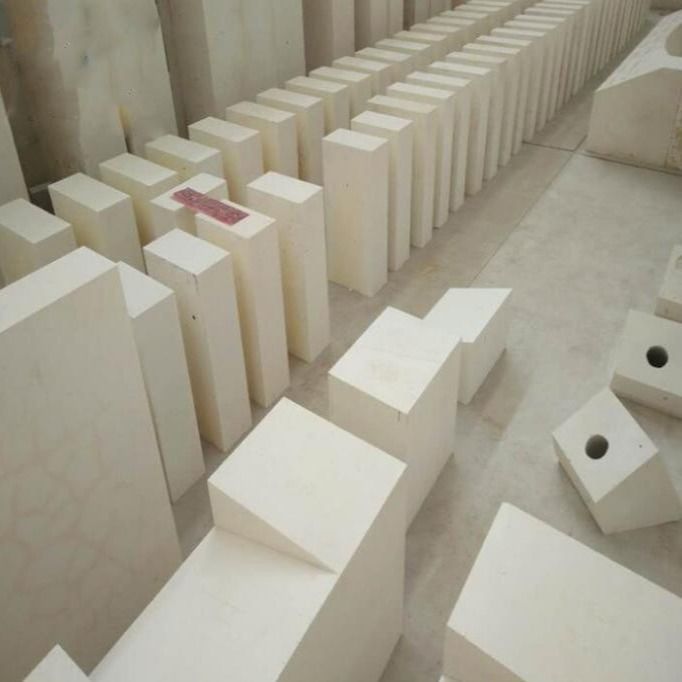 AZS Zirconium Corundum Refractory Materials Al2O3 Heat Insulation Brick